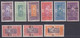 DAHOMEY - 1922 - SERIES COMPLETES YVERT N°61/69 * MLH- COTE = 16.5 EUR - - Unused Stamps