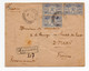 !!! NOUVELLES HEBRIDES, LETTRE RECOMMANDEE DE PORT VILLA POUR DOUAI DE 1931 - Lettres & Documents