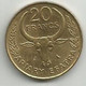 Madagascar 20 Francs 1989. - Madagaskar