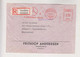 NORWAY TRONDHEIM   1961 Nice Registered   Cover To Germany Meter Stamp - Briefe U. Dokumente