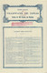 - Titre De 1901 - Société Anonyme Des Tramways De Tiflis (2ème émission?) - N° 121082 - Russie