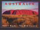 AUSTRALIA - Red Centre Ayers Rock Unused Postcard - Uluru & The Olgas