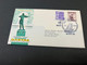 (1 K 22) Australia - Sydney To Vienna , Austria QANTAS (airways) Hong Kong Postmark - First Flight FDC Cover - 1965 - Primi Voli