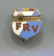 Volleyball Pallavolo - Romania Association Federation FRV, Enamel Vintage Pin, Badge, Abzeichen - Voleibol