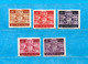 San. MARINO * -1945 - SEGNATASSE - Unif. 66-67-69-70-76  MH* - Timbres-taxe