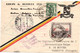 1936 - FEUILET COUPE BENNETT AVION BRUXELLES VARSOVIE BALLON BELGICA >CARTE SAUVEE AU COURS D'UN ATTERRISSAGE MOUVEMENTE - Storia Postale