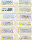 Franco LOT 100g - 33 VIGNETTES LISA - 6 Personnalisés+27Avions Papier - 8 AUTRES VIGNETTES FFAP -COMPLEMENTS AFFRts - 2000 Type « Avions En Papier »