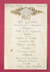 MENU Gaufré Du 15 Août 1947 Baptême De Mlle Yvonne SOYER.. Format 15,5  X 10 Cm - Menus