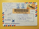 2002 BUSTA COVER RACCOMANDATA REGISTERED CUBA BOLLO JOSE MARTI AIRCRAFTS WAR OBLITERE'  FOR ITALY - Brieven En Documenten