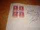 DOCUMENTO CON 4 MARCHE CONSOLARI ORO + 6 ANNINISTRATIVE 1954 - Revenue Stamps