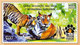 India 2022 2nd International Tiger Forum 1v Stamp MNH - Gebraucht