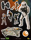 MAGAZINE BD - Picsou Magazine N°505 + Planche Stickers STAR WARS REBELS - Picsou Magazine