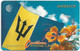 Barbados - C&W (GPT) - Barbados Flag, 15CBDC, 1995, Used - Barbades