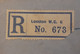 Delcampe - UK GB GREAT BRITAIN QV Registered Stationery Cover 6d + 1d Embossed London To Soerabaja Dutch Indies/ India As Per Scan - Briefe U. Dokumente