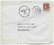 FRANCE PETAIN 1FR50 LETTRE COVER BRIEF CHAMPIGNY S MARNE 16.10.1944 PUR PARIS + AIGLE NAZI CHARLEMAGNE - Guerre De 1939-45