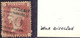 GB QV 1d Pl.201 (DI) Superb Used Rare Watermark VARIETY: BISECTED Watermark (part Of Crown At Left And Part At Right), R - Gebruikt