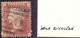 GB QV 1d Pl.201 (DI) Superb Used Rare Watermark VARIETY: BISECTED Watermark (part Of Crown At Left And Part At Right), R - Used Stamps