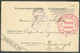 Carte De Prisonnier De Guerre Interné (à Harderwijk) Obl. Dc BRUSSEL 30-7-1915 Au Caporal Stoffles + Censure De AAchen E - Kriegsgefangenschaft