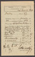 Perlasz PERLEZ POSTMARK 1939 Postcard CATHOLIC CHURCH Money Order Form BANAT HUNGARY YUGOSLAVIA Port Payé OFFICIAL - Service