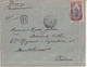 1909 - CONGO - SEUL SUR LETTRE RECOMMANDEE De BRAZZAVILLE => MONTELIMAR - Lettres & Documents