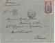 1909 - CONGO - SEUL SUR LETTRE RECOMMANDEE De BRAZZAVILLE => MONTELIMAR - Cartas & Documentos