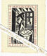 1956 SUPERBE PUBLICTE SUR PAPIER A LA FORME PAPETERIE DU MOULIN VIEUX à PONTCHARRA Sur  BREDA (Isère) MR ESCARFAIL - Werbung
