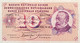 Switzerland 10 Franken, P-45t (7.2.1974) - Extremely Fine - Sign. 42 - Suisse