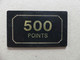 Plaque De Jeu 500 Points Casino Cesar Palace Las Vegas R.Chery - Casino