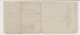 Bulgaria Bulgarie Bulgarije 1930s Promissory Note-Note Payable Money Document With 4x5Lv. Fiscal Revenue Stamp (39141) - Dienstzegels