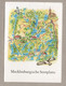 BRD  (DDR-Zeit) - AK:  Landkarte Mit Sehenswürdigkeiten - Mecklenburgische Seenplatte - Andere & Zonder Classificatie