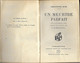 MEUTRE PARFAIT DE CHRISTOPHER BUSH - EDITION ORIGINALE 1936 COLLECTION DE L EMPREINTE, LIVRE RARE A SAISIR - Maîtrise Du Livre, La - L'empreinte Police