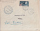 1943 - AEF / OUBANGUI-CHARI - FRANCE LIBRE SEUL Sur ENVELOPPE LOCALE Avec CENSURE De BANGUI ! - Covers & Documents