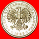 * SOCIALIST STARS ON EAGLE 1975-1988: POLAND ★ 2 ZLOTY 1985 DIES I+A! LOW START ★ NO RESERVE! - Pologne