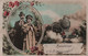 CPA Souvenir D'Autremencourt - Carte Multivues Train - Circé - 1910 Envoyé En Autriche - Greetings From...