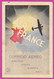 AIR FRANCE BRESIL BRAZIL CPNA 22 Carte Postale Nouvel An Voeux 1938 TàD Du 1er JANVIER De RIO > BERLIN Allemagne Germany - Cartas & Documentos