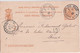 1886 - LUXEMBOURG - CP ENTIER => MONS (BELGIQUE) - Stamped Stationery