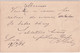 1886 - LUXEMBOURG - CP ENTIER => MONS (BELGIQUE) - Postwaardestukken