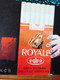 Delcampe - Carton Publicitaire ROYALE Cigarette Par Excellence   Dessin Par Hervé Morvan  (dimensions 40cm X 30cm) - Advertising Items