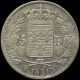 LaZooRo: France 5 Francs 1821 W XF - Silver - 5 Francs