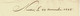 1825 Sign. Charles Marie Fourcroy De Guillerville Commissaire General Marine NANTES Fourcroy Fournitures Lest =>Forges P - Historische Dokumente