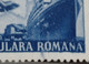 Stamps Errors Romania 1952 Mi 1364 Printed With Misplaced Surcharge 3bani, Vertical Line On Wing,FLY,airmail Unused - Varietà & Curiosità