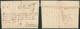 Précurseur - LAC Datée De Dixmude (1772, Signature) + Obl Linéaire Noir BRUGES, Port 4 Sous > Louvain, Chanoine - 1714-1794 (Paises Bajos Austriacos)