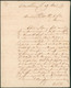 LAC Non Affranchie + Cachet Dateur Ecaussines (1851) Et Boite Rurale "H" > Ngct En Vin à Beaune - Landelijks Post