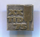 Rowing Kayak Canoe - XX TiD 1975. ICF Belgrade Yugoslavia, Vintage Pin Badge Abzeichen - Rowing