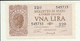 Z181  - UNA LIRA  29/11/1944 F.D.S. - Italia – 1 Lira