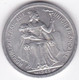 Nouvelle-Calédonie – Union Française. 2 Francs 1949. Aluminium - Nieuw-Caledonië