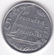 Polynésie Française . 5 Francs 1994, En Aluminium - Französisch-Polynesien