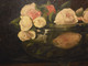 Delcampe - *TABLEAU HST Signé Albert CRESSWELL (1879-1936) Bouquet Roses POT à SANGSUES  E - Huiles