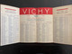 VICHY- DÉPLIANT TOURISTIQUE 8 VOLETS 1936 - Auvergne