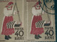 Delcampe - Errors Romania 1958  # MI 1740 A Printed With Errors  Traditional Popular Costume Țară Orașului Area - Variétés Et Curiosités